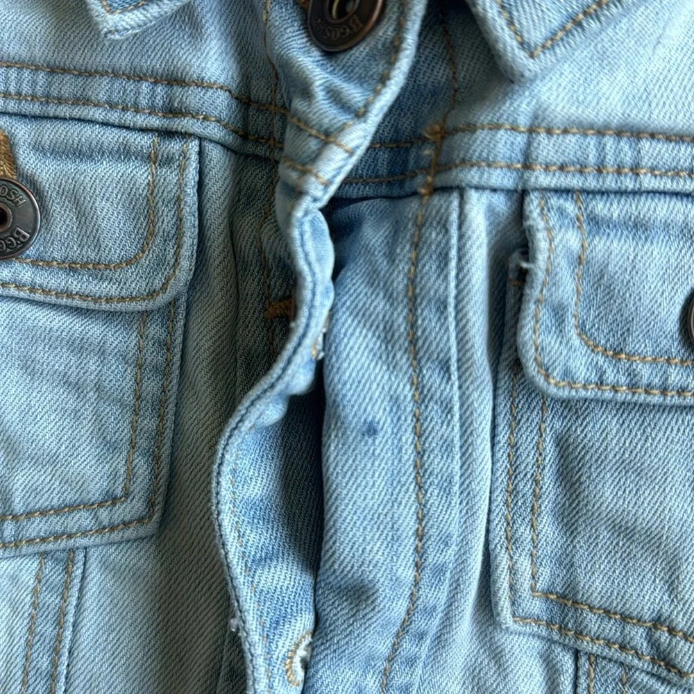 OshKosh B'gosh Light Blue Denim Vest - Picture 3 of 3